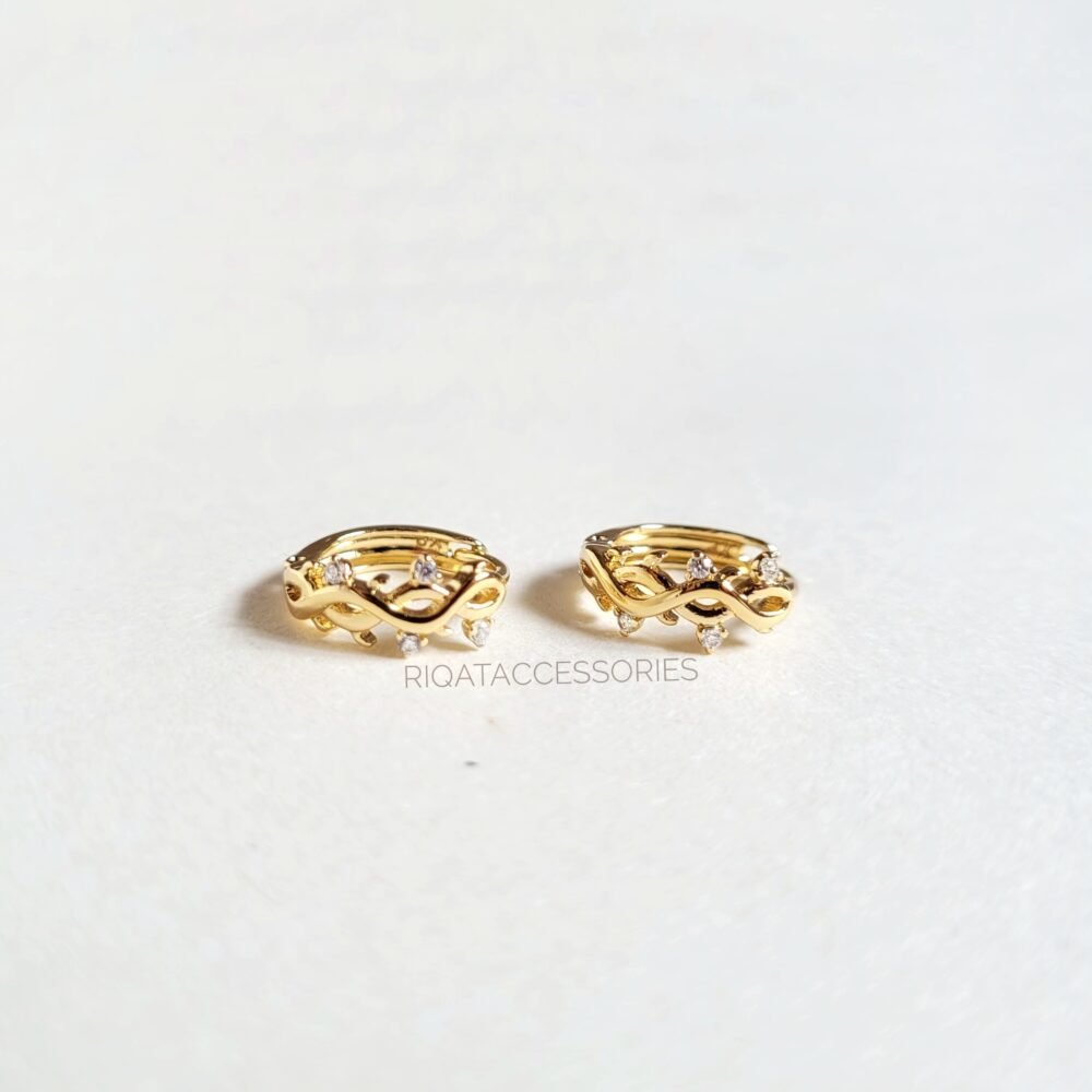 Golden Vines Earring