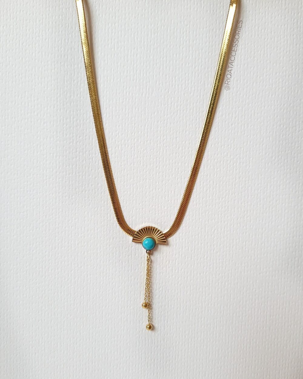 Turquoise Bahamian Necklace
