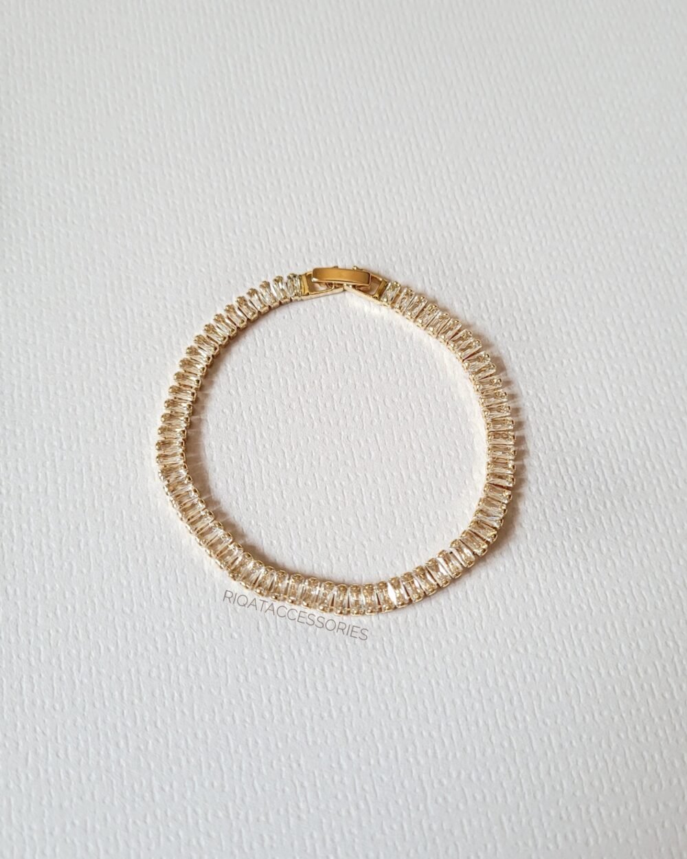 Riviera Baguette Tennis Bracelet