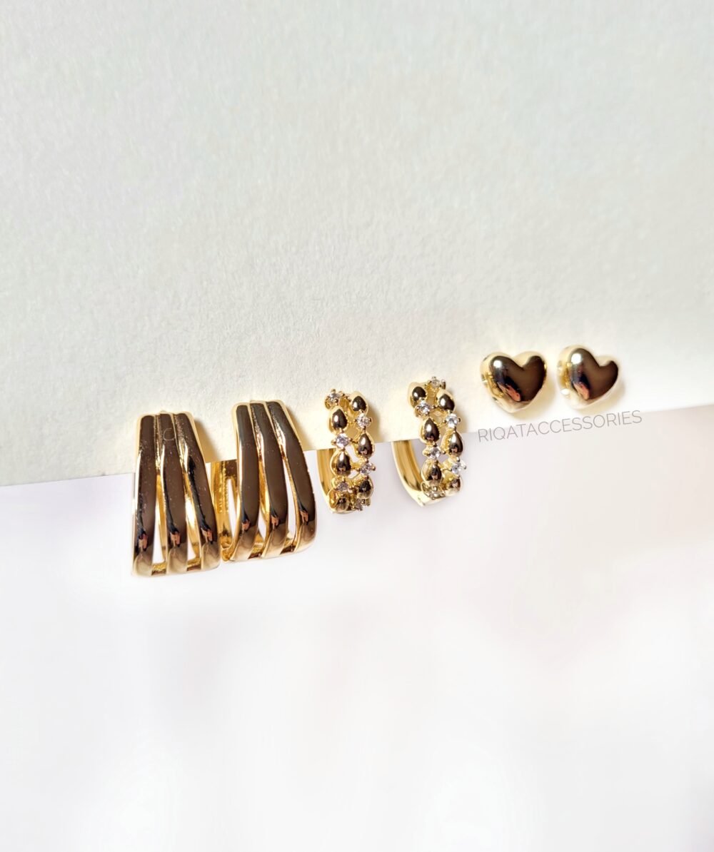 Elegant Hearts & Hoops Trio