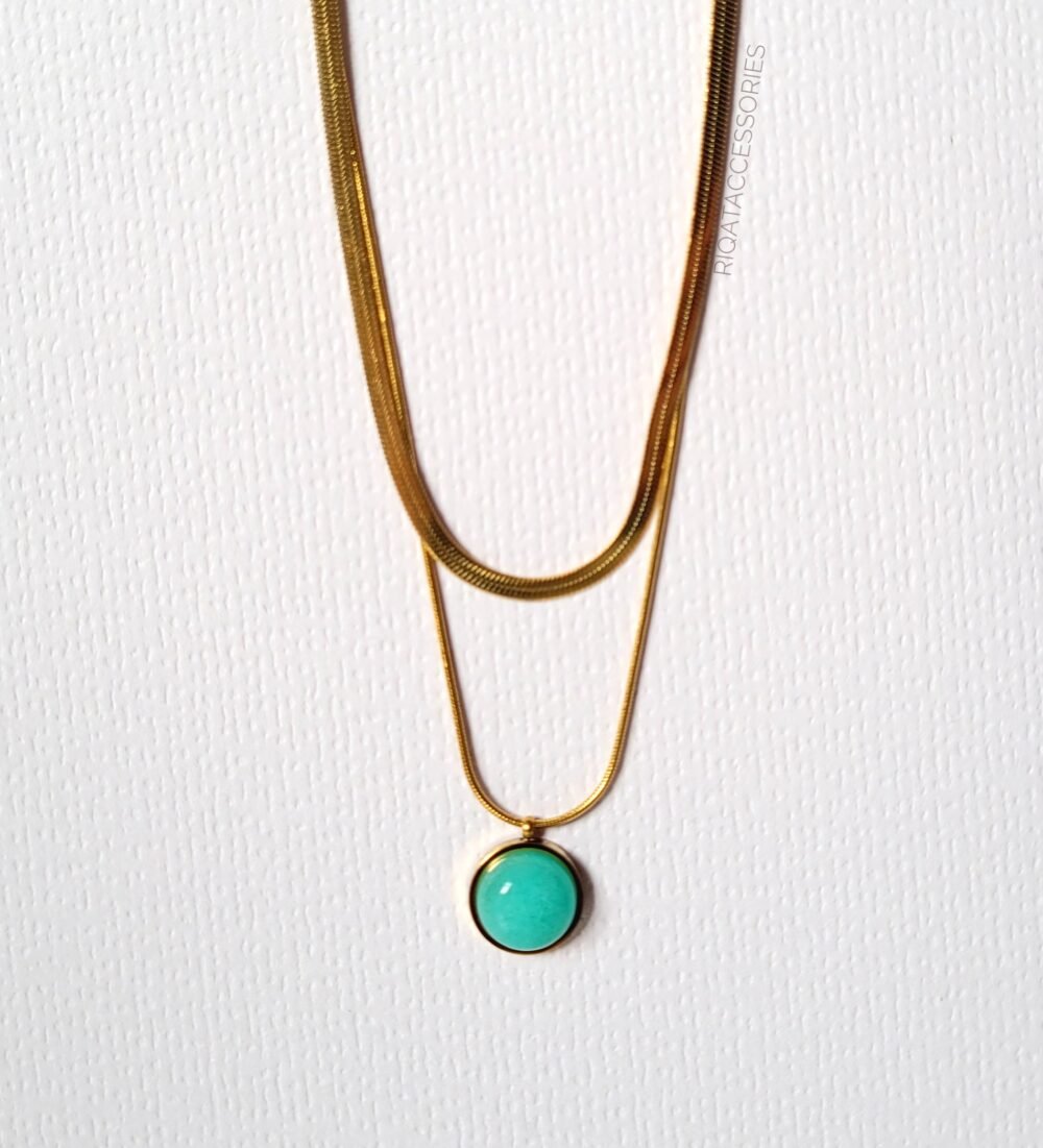 Midnight Cherry & Moon Layering Duo