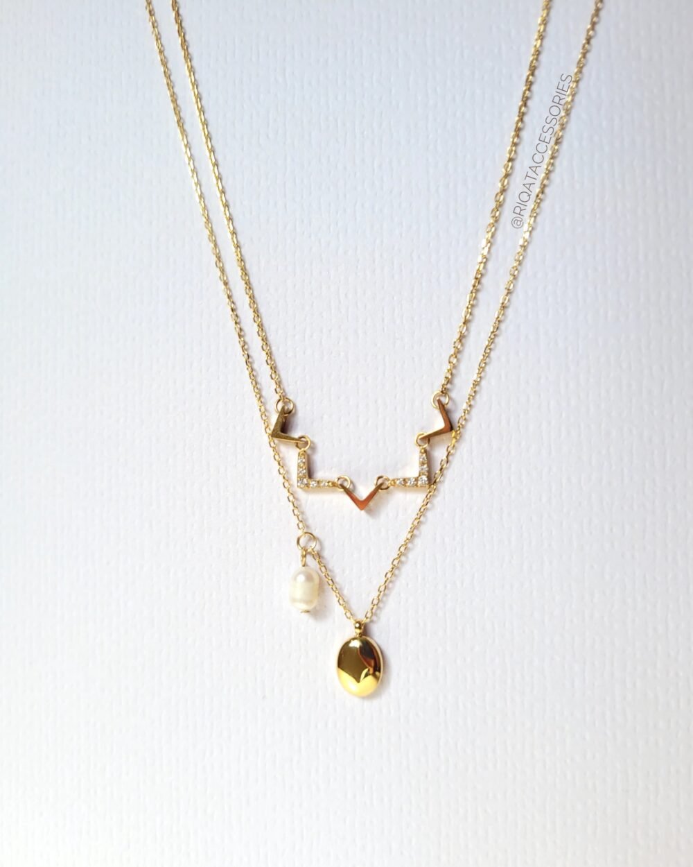 Chloé Pearl & Disc Layering Set