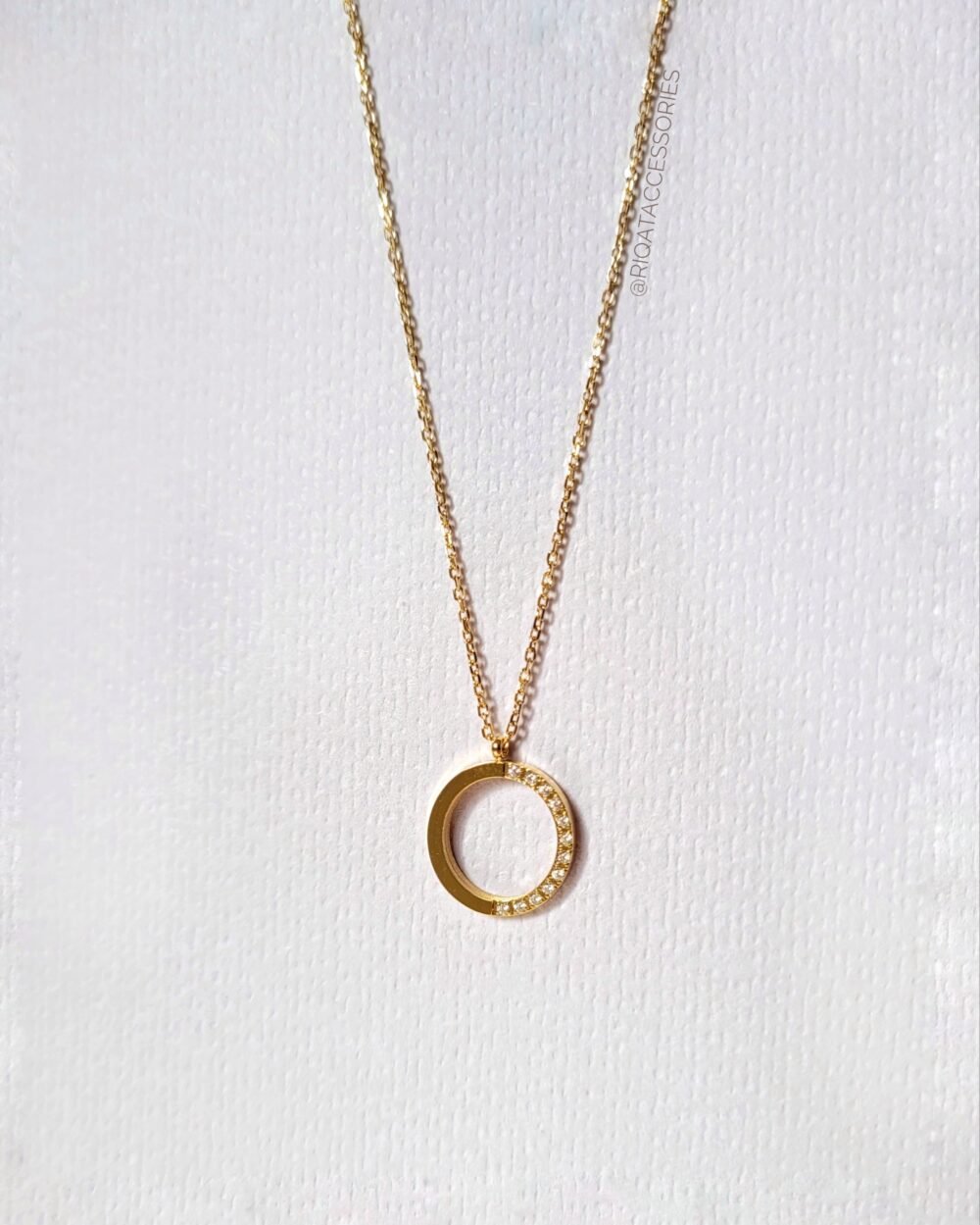 Open Circle Necklace