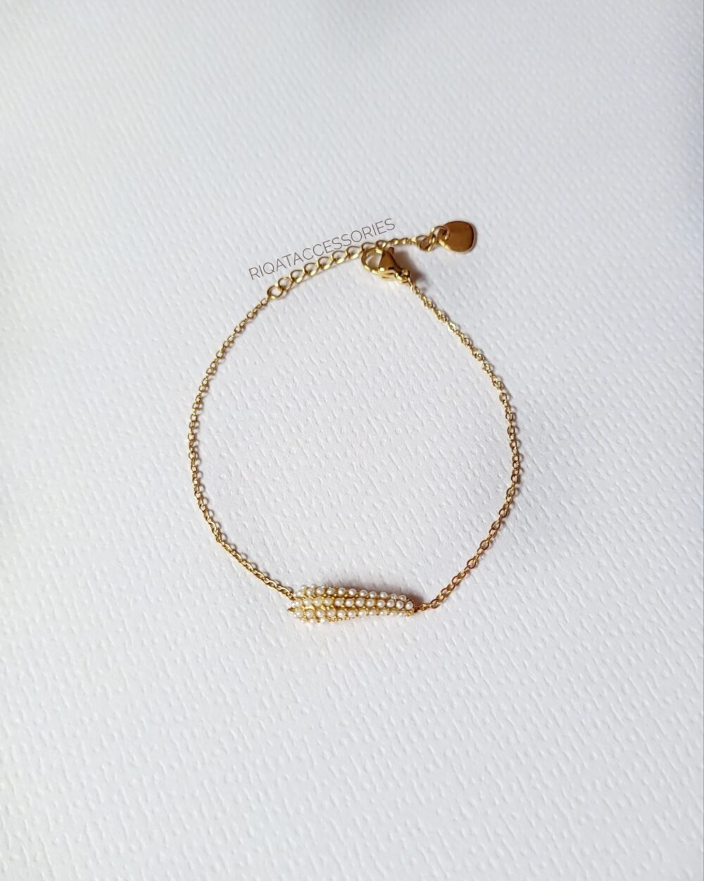 Ines Pearl Cornucopia Bracelet