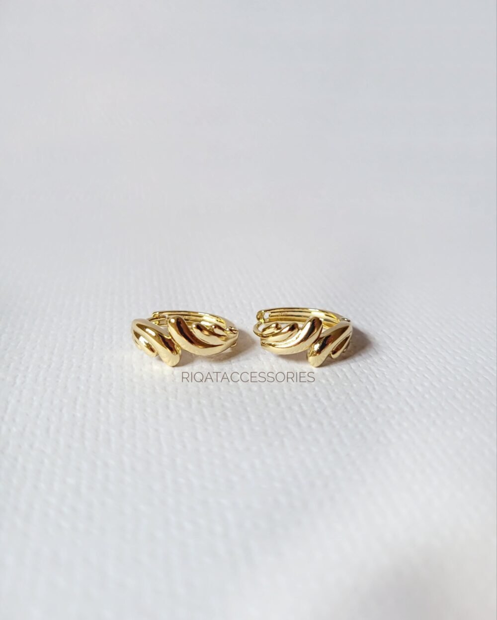 Croissant Huggie Earrings