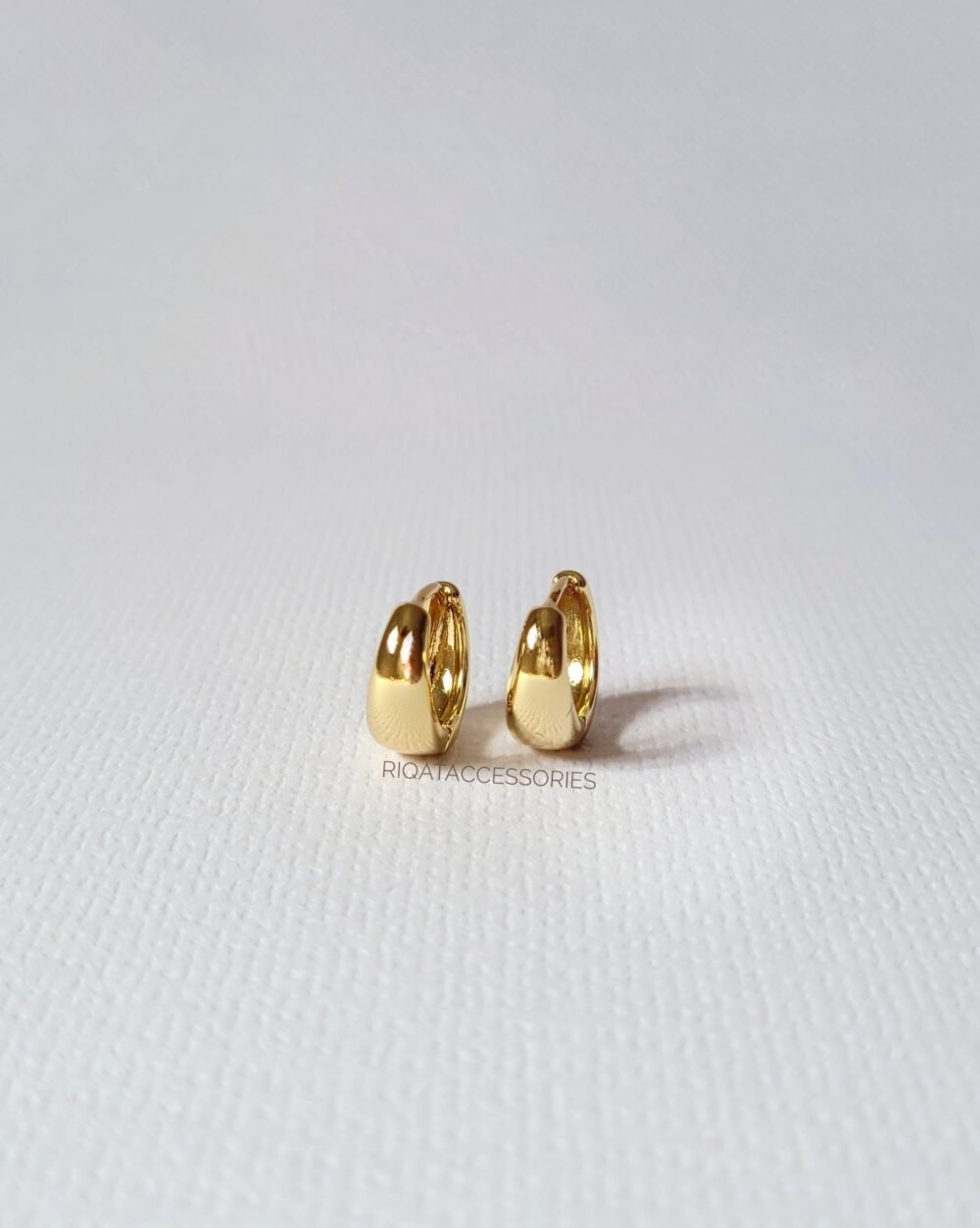 Dome Huggie Earrings