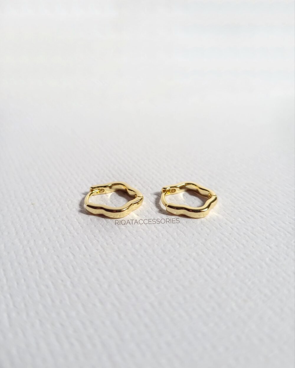 Wave Huggie Earrings